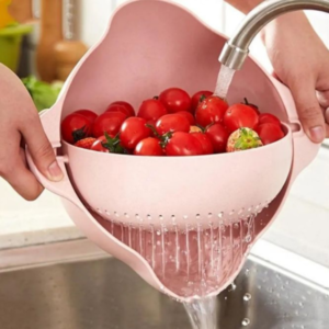 Plastic Strainer Basket Double-Layer